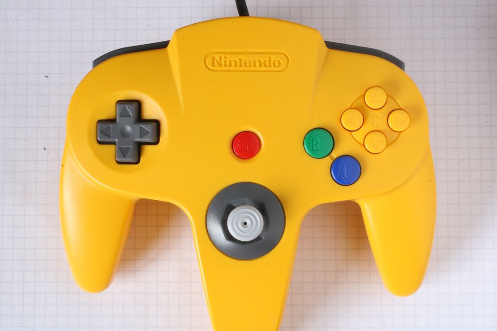 N64 controller OEM yellow