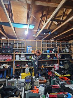 Man sale garage sale
