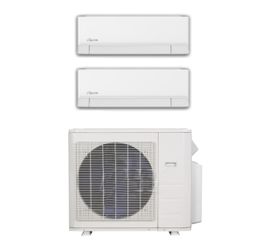 Comfort-Aire 18000-BTU 208/230-Volt 22 SEER Multi Zone Ductless Mini-Split AC/Heat Pump VMH18DV-1 (9 + 9)