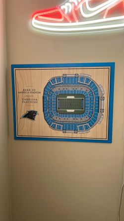 Carolina Panthers Frame