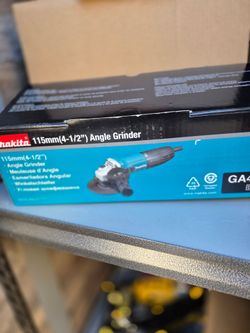Makita angle  grinder 41/2 " NEW