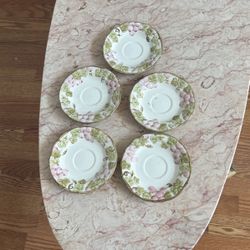 Vintage China Saucer Poppy Trail. Metlox