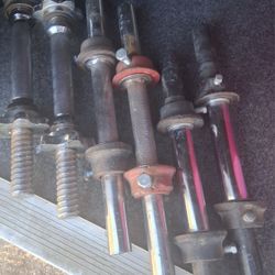 3 Sets of dumbell bars $20 per set. Or all for $50.