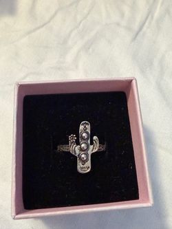 Cactus Ring silver
