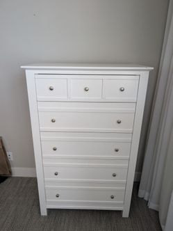 White dresser