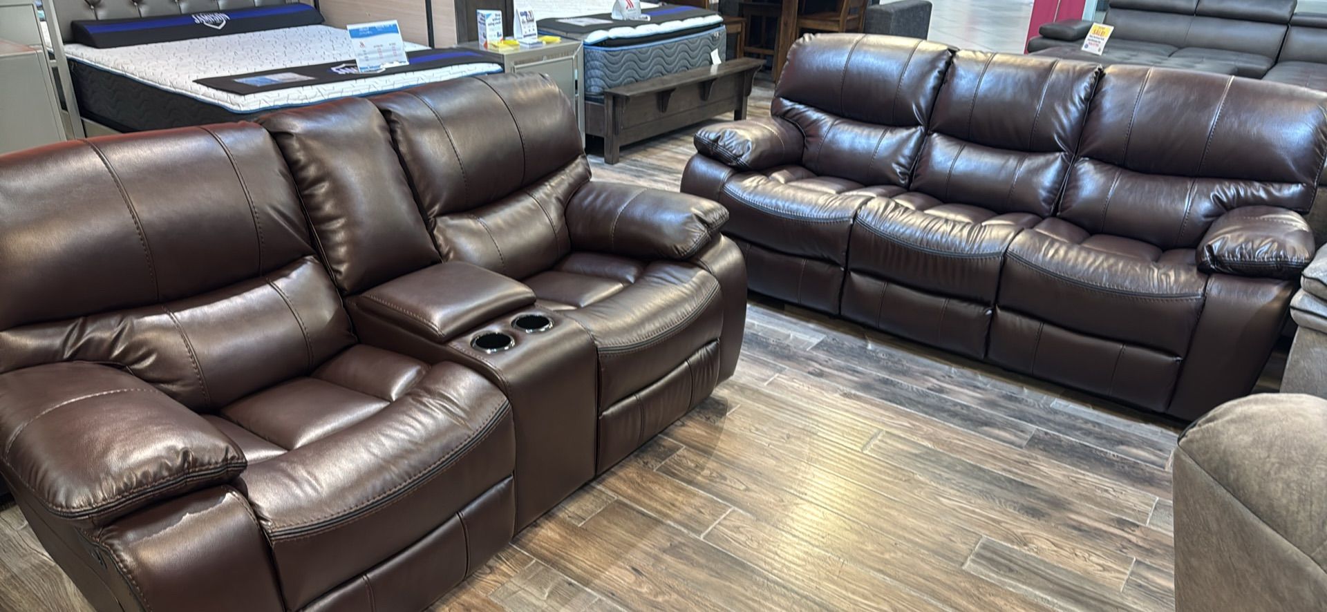 Madrid two piece sofa and loveseat limited stock $1099