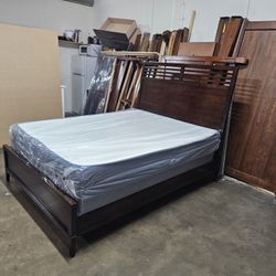 Queen Bed And Mattress 