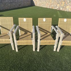 Outdoor backyard patio house furniture wicker resin steel frame weather resistant summer new stack
