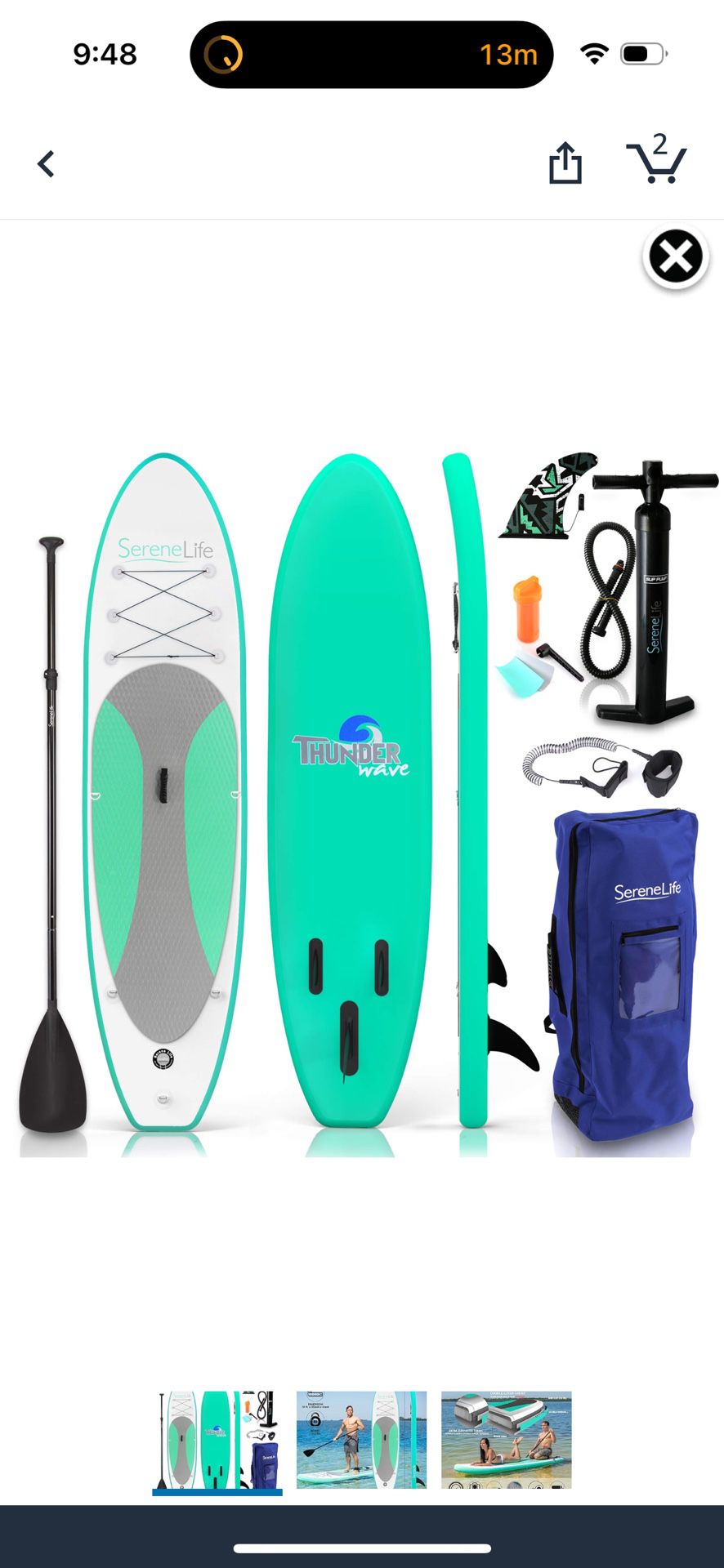 Stand Up Paddle Board And Pump