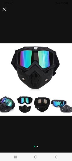 Motocross, Paintball, Tactical Face Shields. 