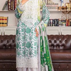 Self Jacquard Linen Dresses 