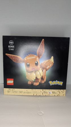 LEGO Pokémon Eevee 72151 — NEW Sealed, 587 pcs