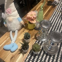 Home accessories ikea flower and candle holder
