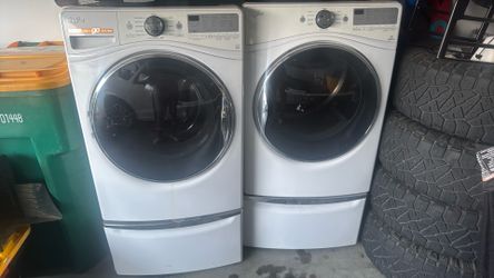Washer and dryer