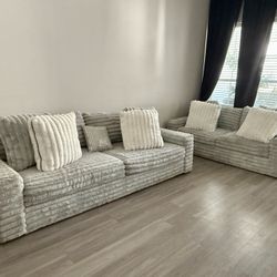 sofa and love seat couch set