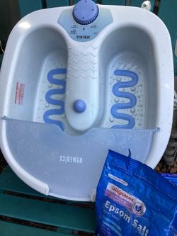 HoMedics Foot Spa/ Bubbles Massager plus Heater