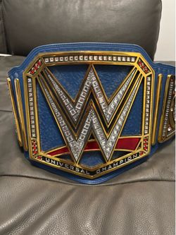 Official WWE Universal Championship Replica Title Belt Comes With Belt Sleeve.