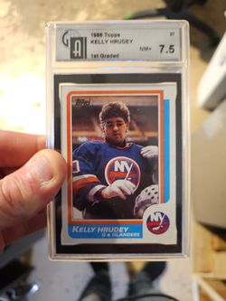 1986 Topp's Kelly Heudey GA: 7.5 Grade NM+