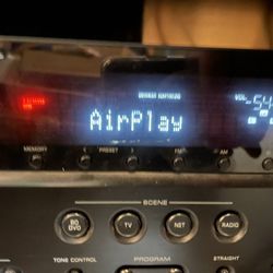 Yamaha 7.2-channel receiver with Apple AirPlay
