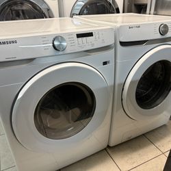 Samsung Washer And Gas Dryer Set 