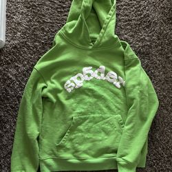 Green Sp5der hoodie