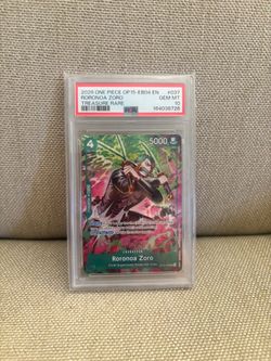 2026 One Piece OP15-EB04 EN Treasure Rare OP13-037 Roronoa Zoro PSA 10 GEM MINT