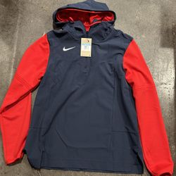 New Nike Lightweight Jacket - Navy/Red