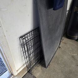 Large Dog Crates (Folding w/ Trays) – $80 for Both OBO