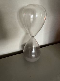 Hourglass decor
