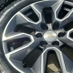 Chevy Tahoe Rims Chevrolet Suburban Wheels Ltz Rst Z71 Yukon Sierra Denali Cadillac Escalade