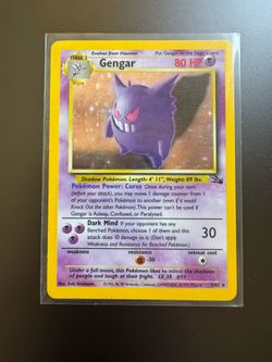 Gengar Fossil Holo