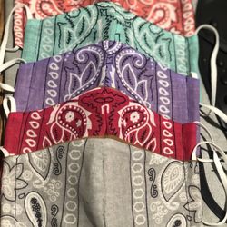 Bandana Face Covers/mask 300 Colors Not Only Bandana