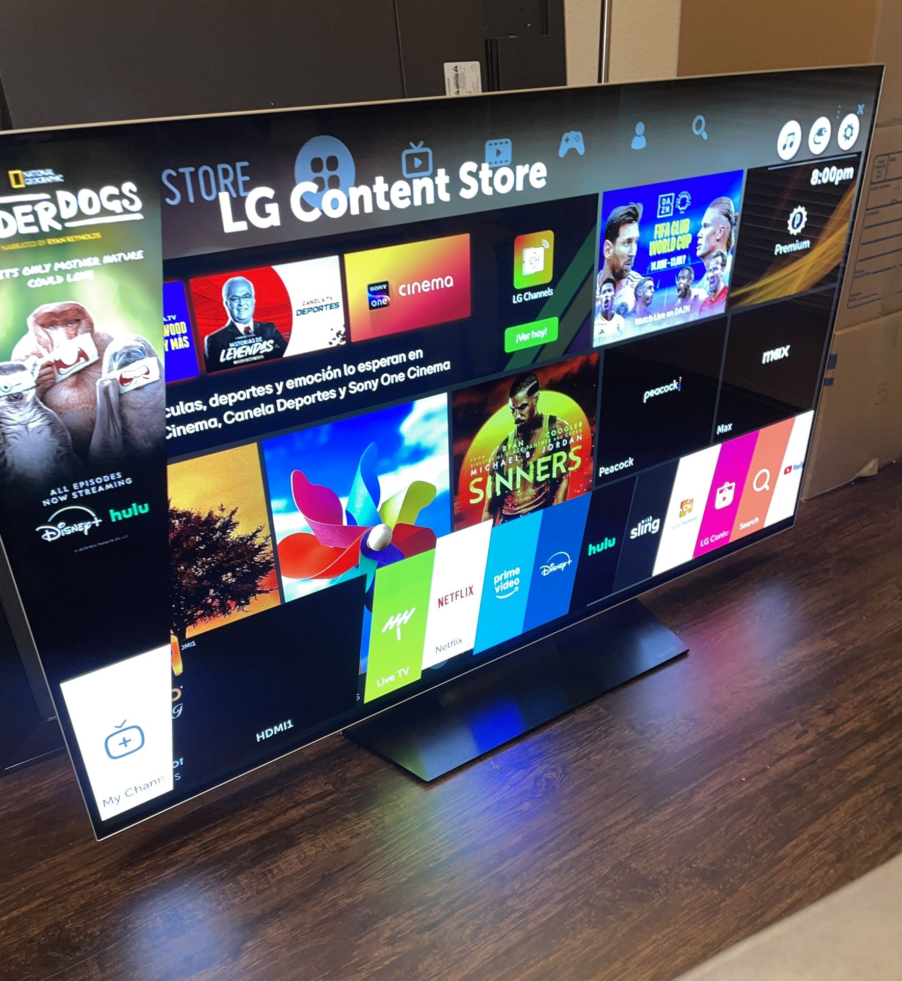 55”LG OLED 4K 2160p UHD Smart Tv WiFi HDR