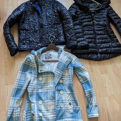 3 Women's Coats, Size S