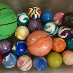 Collection of Bouncy Balls
