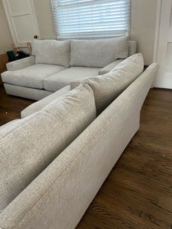 Gray couches