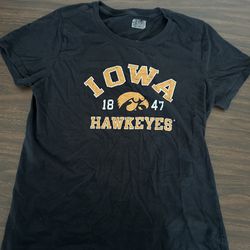 University Of Iowa Hawkeyes Women’s Cotton T-Shirts Size Small
