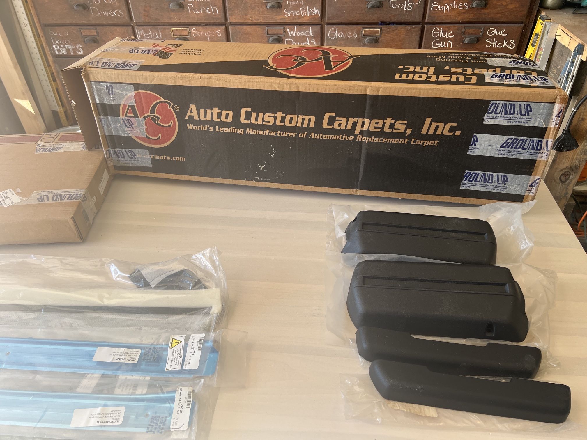 🛞 1967 To 1969 Camaro Full Interior Parts Package — Complete Set