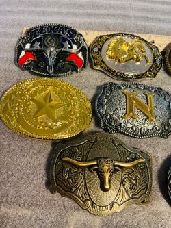 NEW WESTERN THEME BELT BUCKLES - $12 each