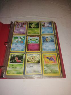 180 Pokemon cards collection in a nice binder