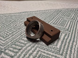 Half Dollar Coin Ring