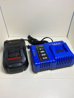 Bosch Kobalt chargers