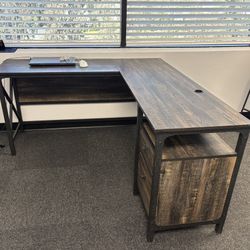 L Shaped desk