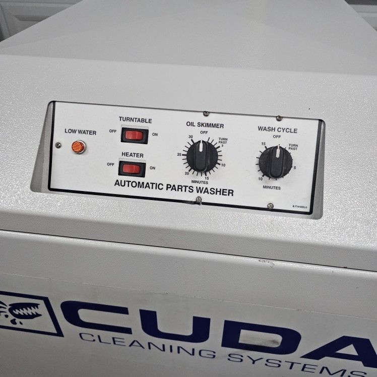 Cuda 2412 Automatic Aqueous Parts Washer, 115V, Heated Facility maintenance & Safety