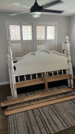 King bed frame