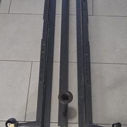  King/Queen Bed Frame with Rollers