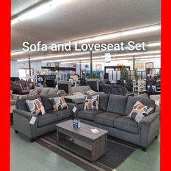 😍 Sofa and Loveseat Set