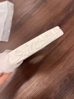 White vintage trim