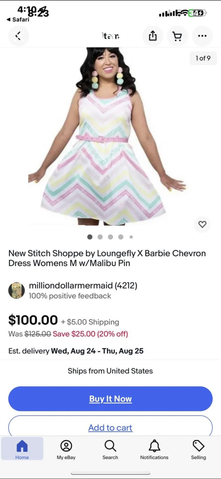 80 dollars new Barbie dresss. new 4xl