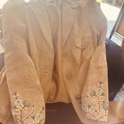 Soft Leather Jacket For Girls Size s 